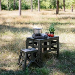 ������ ��������� Tribe Camp Chair High ����������� Olive (T-EF-0002-olive) - �������� 12