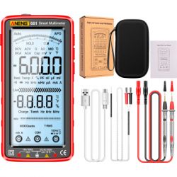 Цифровой мультиметр ANENG AN-681, V, A, R, C, T, F (AN-681) - Картинка 2