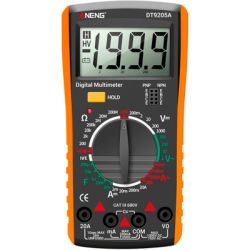 �������� ���������� ANENG DT9205A, V, A, R, C, T, ������� hFE (DT9205A)