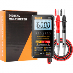 Цифровой мультиметр ANENG M119, V, A, R, C, T, F, функція hFE (M119) - Картинка 4