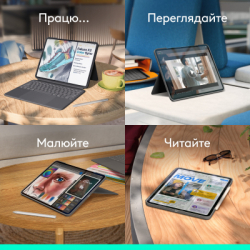 Чохол до планшета Logitech Combo Touch for iPad Pro 13-inch (M4) GRAPHITE - US (L920-012833) - Картинка 11