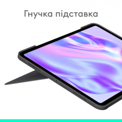 Чохол до планшета Logitech Combo Touch for iPad Pro 13-inch (M4) GRAPHITE - US (L920-012833) - Картинка 6