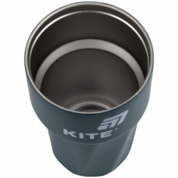 Термокружка Kite 450 мл сіра (K25-1220-1) - Картинка 3