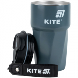 Термокружка Kite 450 мл сіра (K25-1220-1) - Картинка 4