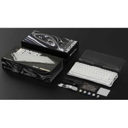 Клавиатура GravaStar Mercury K1 Lite Wireless/Bluetooth/USB UA White (GSK1LITE_WHT) - Картинка 5