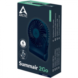 Вентилятор Arctic USB-C SUMMAIR 2GO DARK BLUE (AEBRZ00028A) - Картинка 4