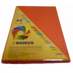 ���� Romus A4 80 �/�2 100c, red coral (R50218)