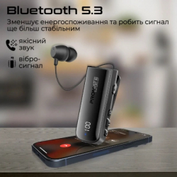 Навушники Promate Monoflix-bt Black (monoflix-bt.black) - Картинка 4