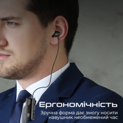 Навушники Promate Monoflix-bt Black (monoflix-bt.black) - Картинка 8