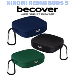 ����� ��� ��������� BeCover Silicon ��� Xiaomi Redmi Buds 5 Deep Blue (710957)