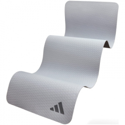 Килимок для йоги Adidas Yoga Mat ADYG-10001SV Уні 173 х 61 х 0,4 см сірий (885652026642) - Картинка 6