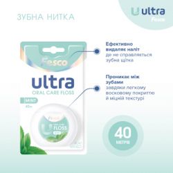   Fesco Ultra Oral Care Floss Mint 40  (4820204702427) -  3