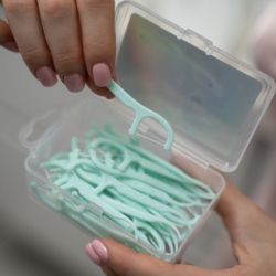 �����-���������� Fesco Ultra Dental Floss Picks 40 ��. (4820204702410) - �������� 3