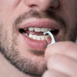 �����-���������� Fesco Ultra Dental Floss Picks 40 ��. (4820204702410) - �������� 4