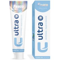 Зубная паста Fesco Ultra Whitening Отбеливание 100 мл (4820204701970) - Картинка 2