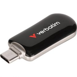 USB ���� ����������� Verbatim 128GB Plectra Black USB-C (30225)
