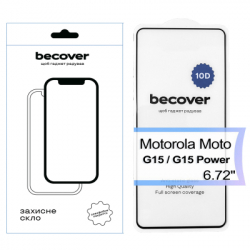 ���� ������� BeCover Motorola Moto G15 / G15 Power 10D Black (713574)