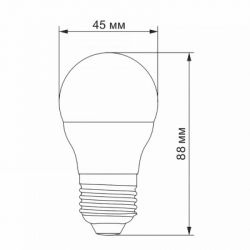 Лампочка Videx VL-G45h-06274 - Картинка 3