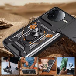 Чехол для мобильного телефона BeCover Military Poco F7 Pro Black (713536) - Картинка 4