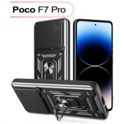     BeCover Military Poco F7 Pro Black (713536)