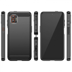 ����� �� ��������� �������� BeCover Carbon Series Samsung Galaxy XCover7 Pro SM-G766B Black (713559) - �������� 2