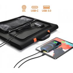 Портативна сонячна панель Choetech SC008-V2-BK 120W (SC008-V2-BK) - Картинка 6