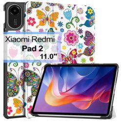 ����� ��� �������� BeCover Smart Xiaomi Redmi Pad 2 11.0" Butterfly (713646)