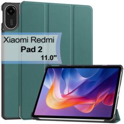 ����� �� �������� BeCover Smart Xiaomi Redmi Pad 2 11.0" Dark Green (713638)