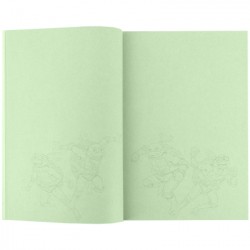 Блокнот Kite А5 Ninja Turtles 2 термобіндер, 64 аркуші, нелінований (NT25-193-2) - Картинка 4