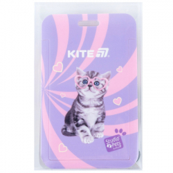 Бейдж Kite слайдер Studio Pets, розовый (SP25-450) - Картинка 3