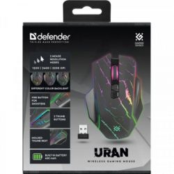 Мышка Defender Uran GM503 Wireless Black (52503) - Картинка 6