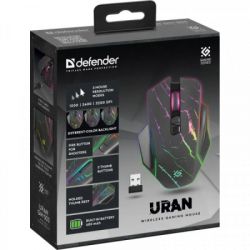 Мышка Defender Uran GM503 Wireless Black (52503) - Картинка 7
