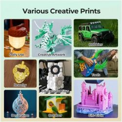 Пластик для 3D-принтера Creality Soleyin 1кг, 1.75мм, greem (3301010503) - Картинка 8