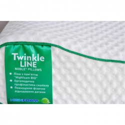 Подушка Highfoam детская ортопедическая Noble Twinkle Air 49 х 32 х 10,5 см (4820000883696) - Картинка 7
