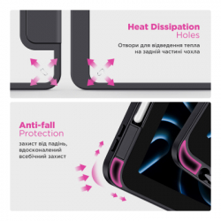 ����� ��� �������� Armorstandart Y-Type PEN Samsung Galaxy Tab S9 / S9 FE / S10 FE Black (ARM85518) - �������� 7