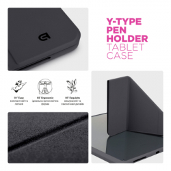 ����� ��� �������� Armorstandart Y-Type PEN Samsung Galaxy Tab S9 / S9 FE / S10 FE Black (ARM85518) - �������� 8