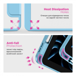 ����� ��� �������� Armorstandart Y-Type PEN Samsung Galaxy Tab S9 / S9 FE / S10 FE Blue (ARM85519) - �������� 7