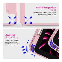 Чехол для планшета Armorstandart Y-Type PEN Samsung Galaxy Tab S9 / S9 FE / S10 FE Pink (ARM85522) - Картинка 7