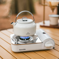 Портативна газова плитка Naturehike CNK2350CF016, біла (6927595754627) - Картинка 4