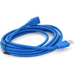 Дата кабель USB 3.0 AM/AF 3.0m blue Voltronic (YT-3.0AM\AF-3.0BL) - Картинка 2