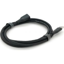 Дата кабель USB 3.0 AM/AF 1.5m black VEGGIEG (YT-3.0AM\AF-1.5BL) - Картинка 2