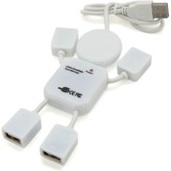  Voltronic USB 2.0 to 4xUSB man OEM (YT-HM4-W)