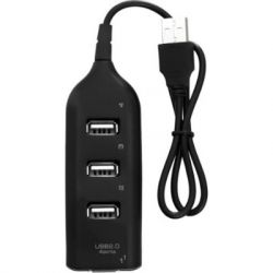 Концентратор Voltronic USB 2.0 to 4xUSB black (DNS-HUB4-OB) - Картинка 2