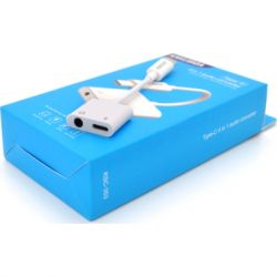 ���������� USB-C 2-in-1 Audio Adapter USB-C + 3.5mm iKAKU (KSC-353-TC)