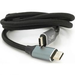   USB-C to USB-C 1.0m USB 3.2 Gen2 100W 10Gbps 4K60Hz black Voltronic (YT-TC-TC-B-1m)