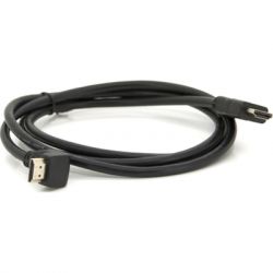   HDMI M to HDMI M 1.5m V1.4 90 corner black Merlion (YT-HDMI(M)/(M)HS-1.5m-90)