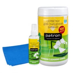    Patron Screen spray 100ml F3-008 +wipesF3-027+microfi (CS-PN-BUNDL-13)