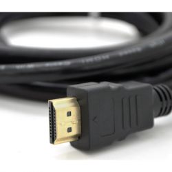 Кабель мультимедійний HDMI M to HDMI M 2.0m V1.4 1080P black Ritar (HDMI(M)/(M)V1.4-2m-94P) - Картинка 2