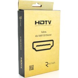 ������ �������������� HDMI M to HDMI M 1.5m V2.0 4K black Ritar (HDMI(M)/(M)V2.0-1.5m-347B) - �������� 2
