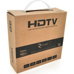 Кабель мультимедійний HDMI M to HDMI M 20.0m V2.0 4K black Ritar (HDMI(M)/(M)V2.0-20m-347B) - Картинка 2